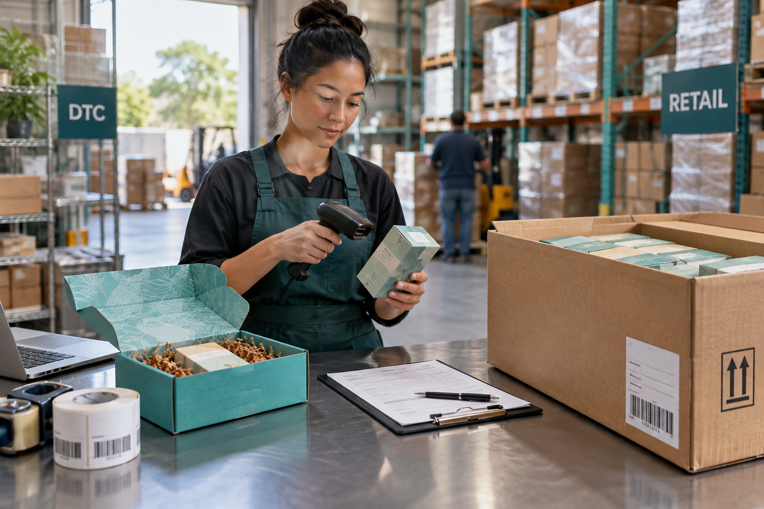Editorial illustration for Find fulfillment support for DTC and retail growth